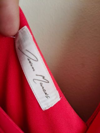 Vestido rojo ceremonia fiesta