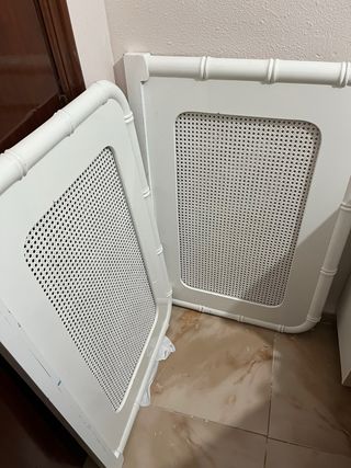 Cabeceros mimbre blanco