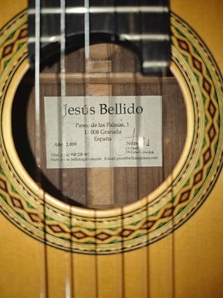 Guitarra clásica Jesús Bellido