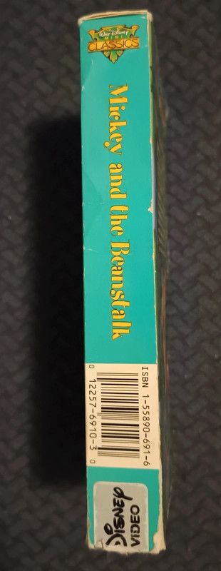 VHS Disney Mickey y la mata de habichuelas