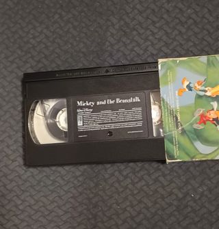 VHS Disney Mickey y la mata de habichuelas