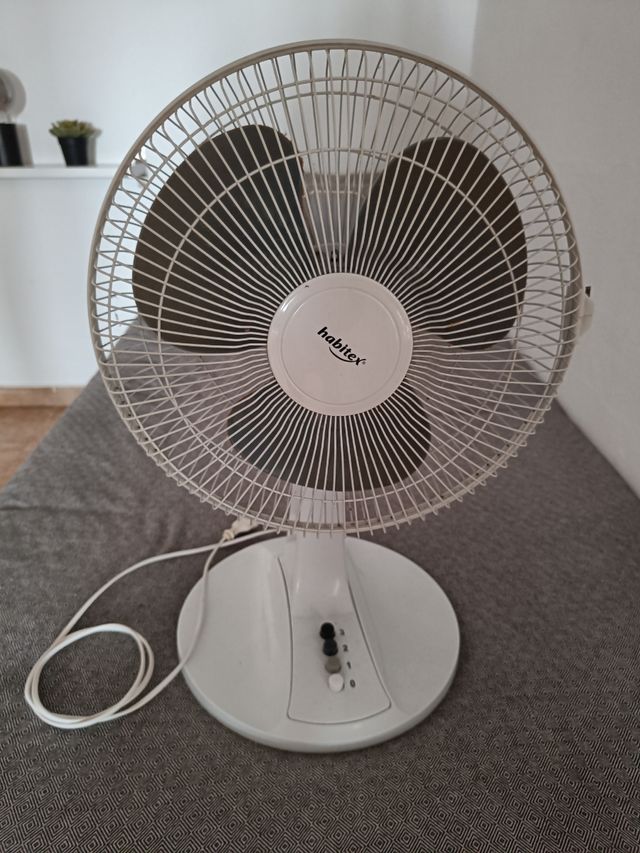 Ventilador Habitex blanco