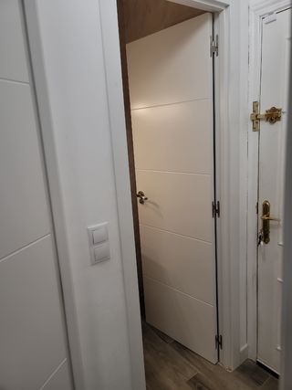 Puerta interior blanca - 1 ud.