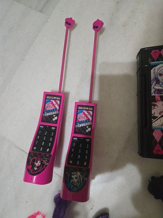 Monster High: Walkie Talkies y accesorios
