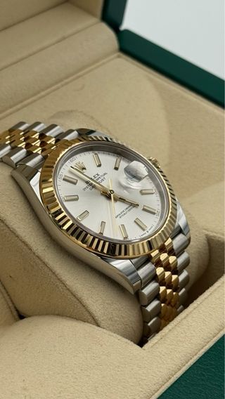 Rolex Datejust 41mm Esf. Plata 2021