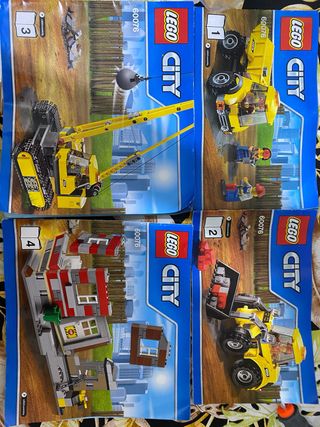Lego City 60076 - Istruzioni 
set completo