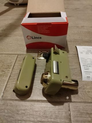 Cerradura Lince Nueva con llaves 