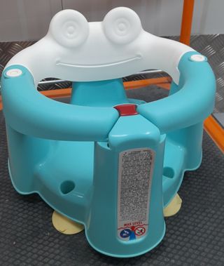 Asiento bañera rana bebé