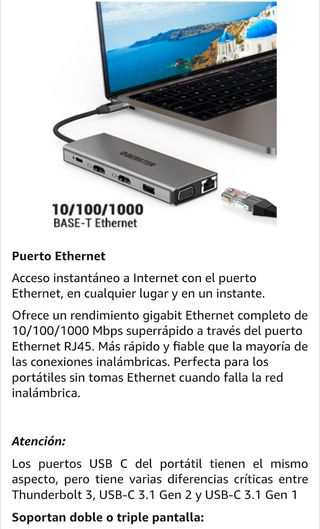 Hub USB-C 12 en 1 - Docking Station