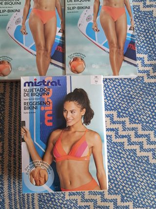Bikini Mistral multicolor naranja