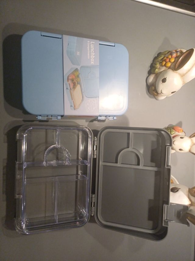 Lunchbox 6 scomparti - Azzurra