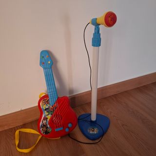 Guitarra y micrófono Paw Patrol