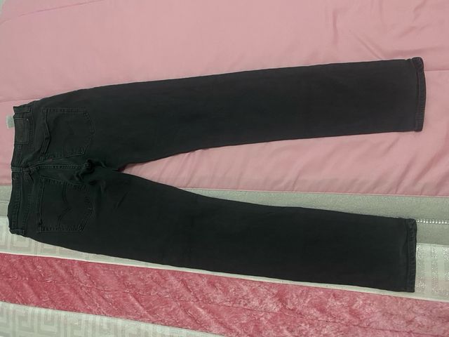 Levi's Pantalones negros, talla 40cm de cintura