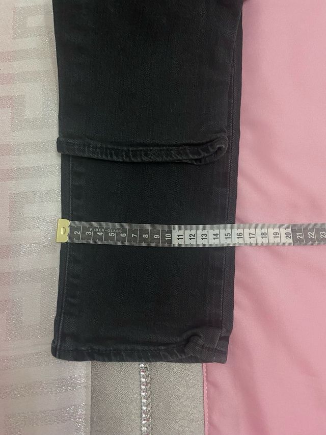 Levi's Pantalones negros, talla 40cm de cintura