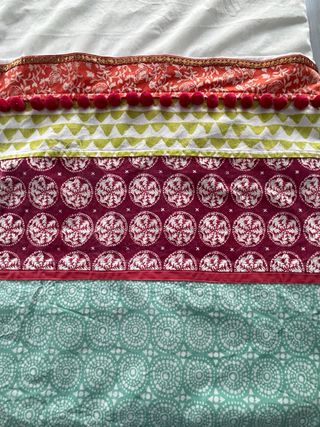 Cortina infantil multicolor - algodón