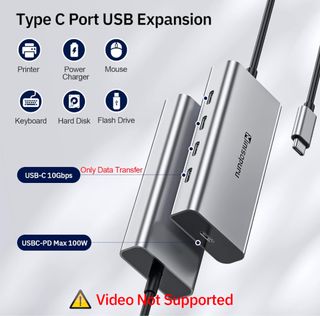 Adaptador Minisopuru USB-C 10Gb
