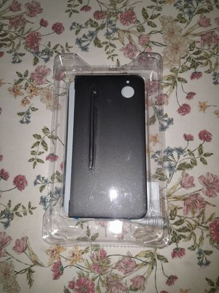 NUEVO.Funda metálica gris oscuro DSI XL + lápiz
