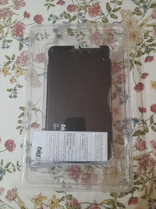 NUEVO.Funda metálica gris oscuro DSI XL + lápiz