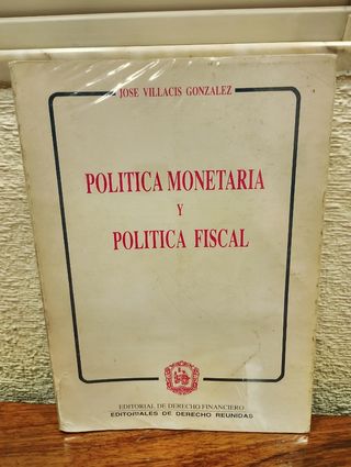 Libro Política Monetaria y Política Fiscal