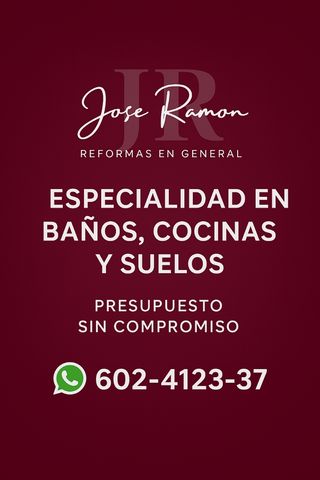 Reformas baño cocina, solados alicatados.