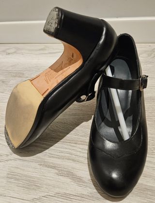 Zapatos Don Flamenco negros 35,5 en Piel