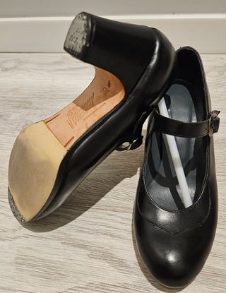 Zapatos Don Flamenco negros 35,5 en Piel