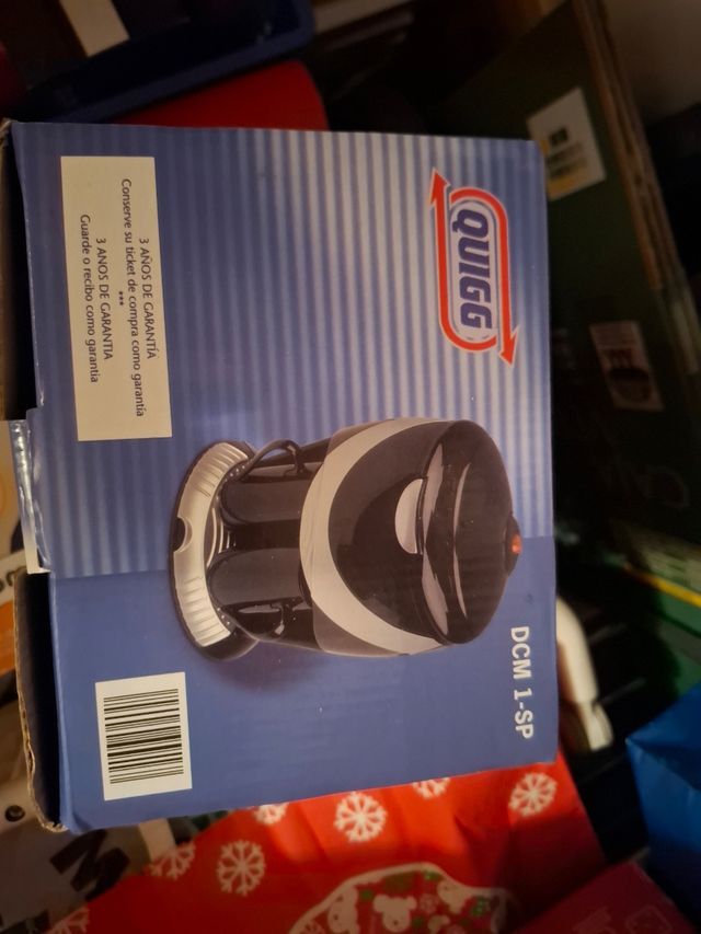 Cafetera Quigg doble, nueva