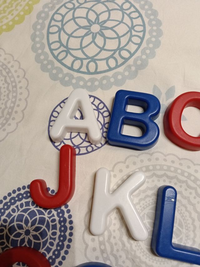 Abecedario en moldes infantil