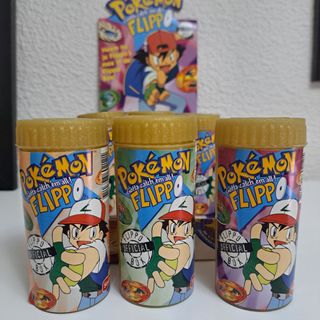 Set 3 portatazos Pokemon Flippo