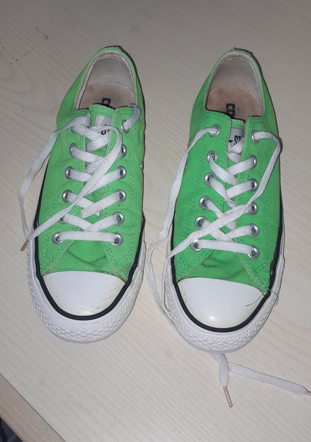 Converse All Star verdi fluo