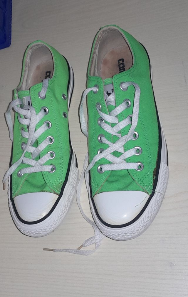 Converse All Star verdi fluo