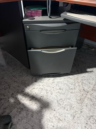 Mesa oficina madera marrón Actiu