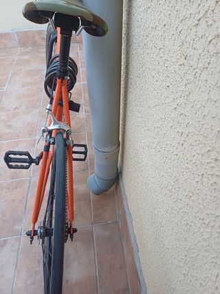 Bicicleta Fixie/Ciudad Naranja