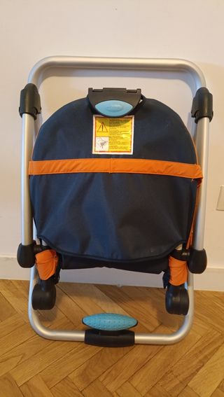 Hamaca bebé Jané Fold - Azul/Naranja