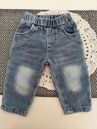 Calças de ganga bebé - 1/3 m
