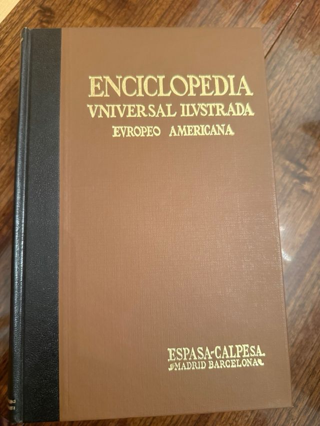 Enciclopedia Espasa-Universal Ilustrada Europeo...
