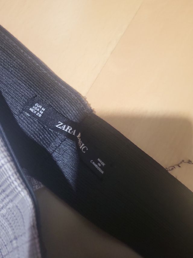 Leggins Zara grises M