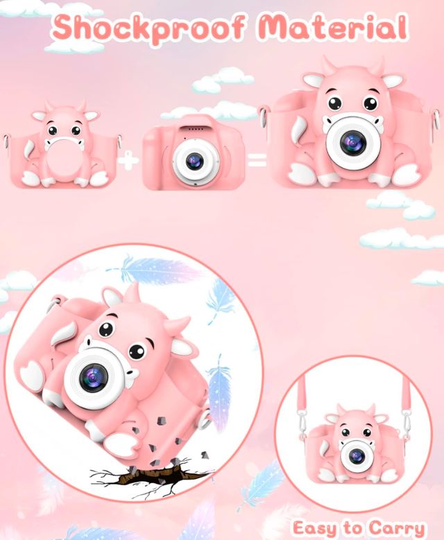 Cámara Infantil Fotos - Rosa