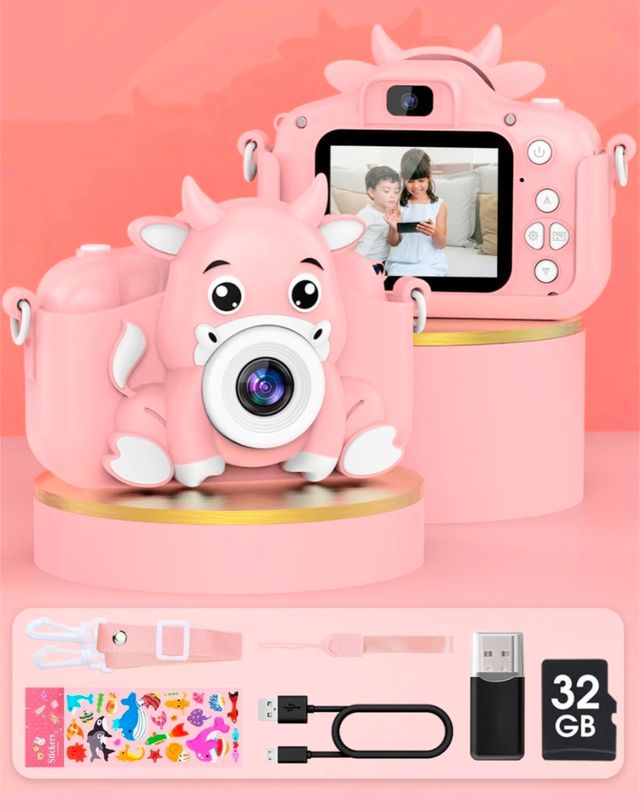 Cámara Infantil Fotos - Rosa