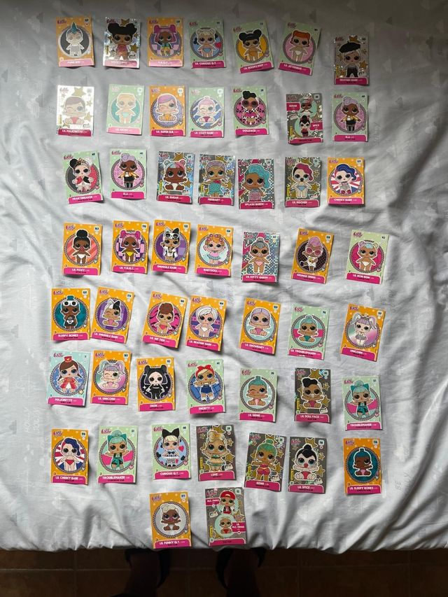 Muñecas LOL + cartas