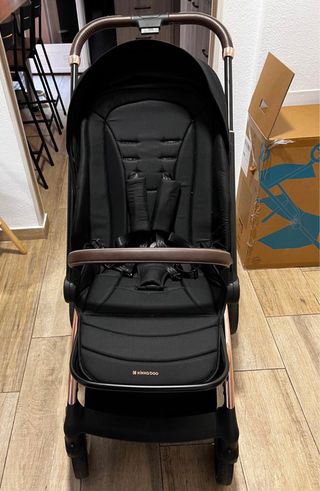 Cochecito bebé negro