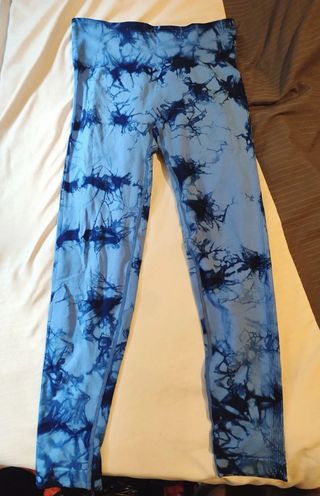 Leggings deportivos azules