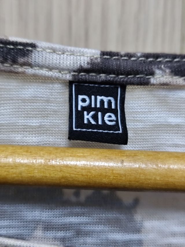 Camiseta leopardo beige