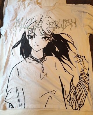 Camiseta Billie Eilish Bershka