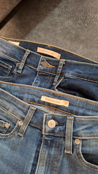 2 pantalones Levis | vaqueros azul
