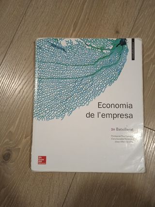 Llibre Economia de l'empresa segon batxillerat