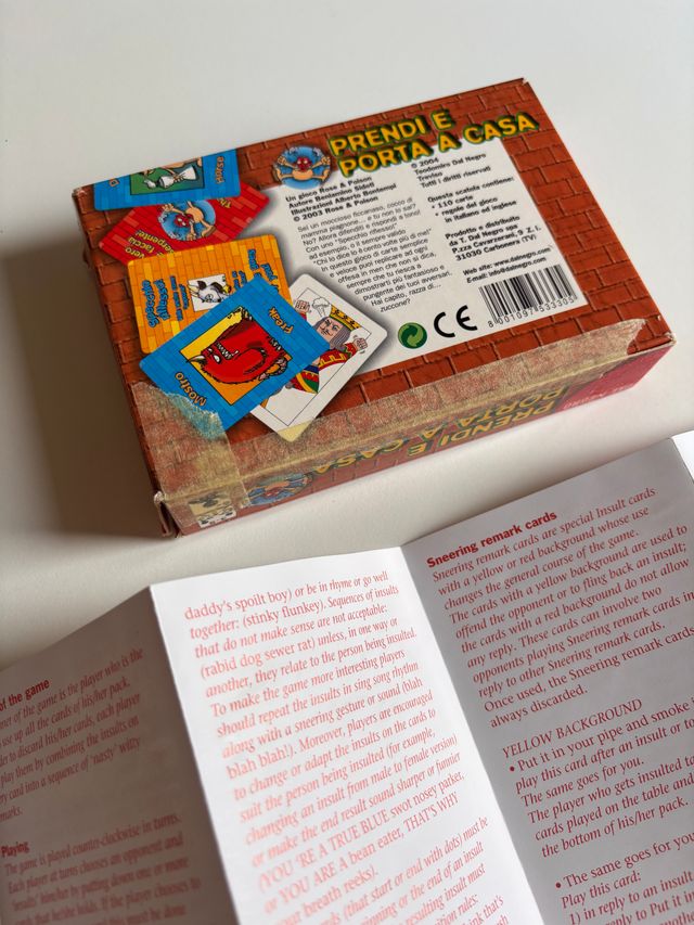 Gioco di carte Prendi e porta a casa – Dal Negro