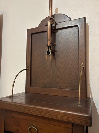 Mueble botellero con sacacorchos BOJ España vintag