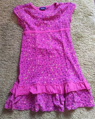 Vestito bambina rosa - tg.5/ 6 anni