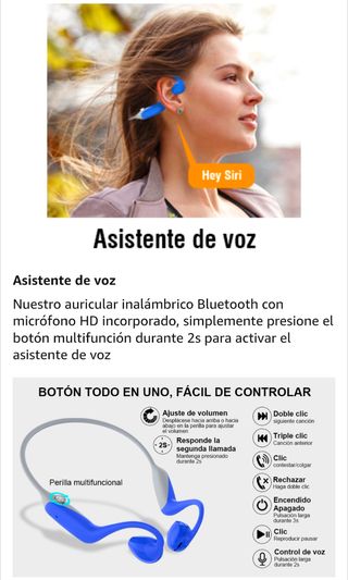 Auriculares CelsusSound ósea deportivos